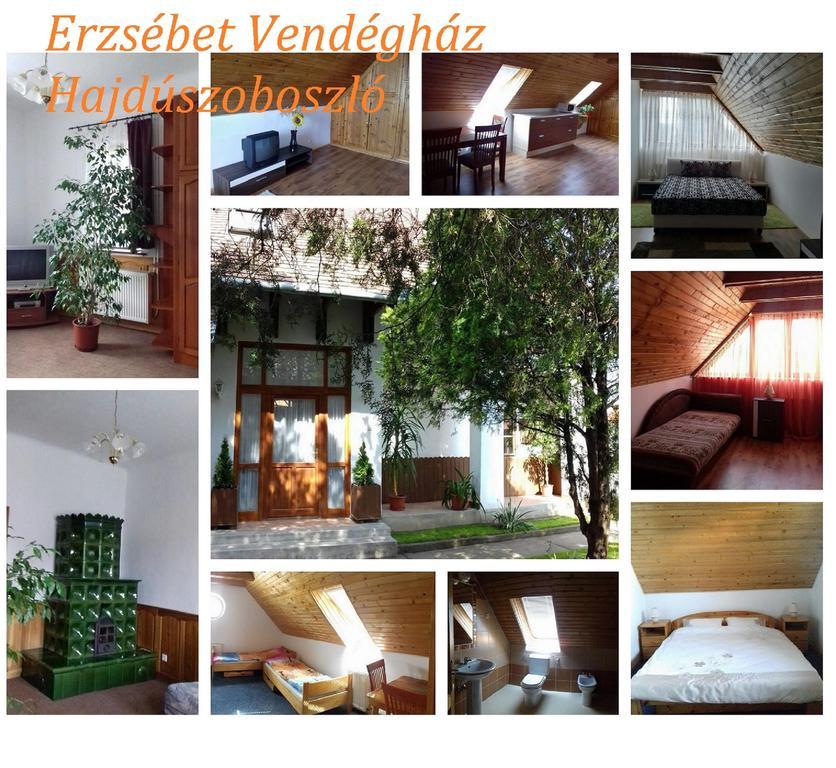 Erzsébet Vendégház és Apartman Hajdúszoboszló Extérieur photo
